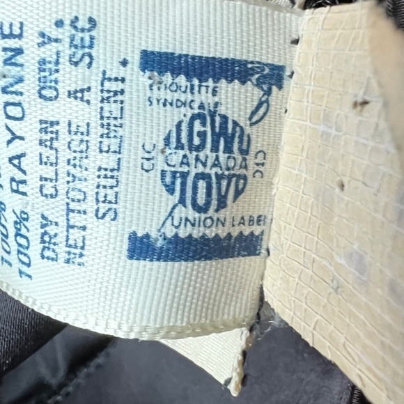 Vintage Miss Sun Valley By Morris Watkins Palazzo Pants Shiny Formal Size 13/14 - Picture 9 of 9